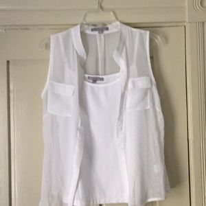 Dress shirt. 2 piece.